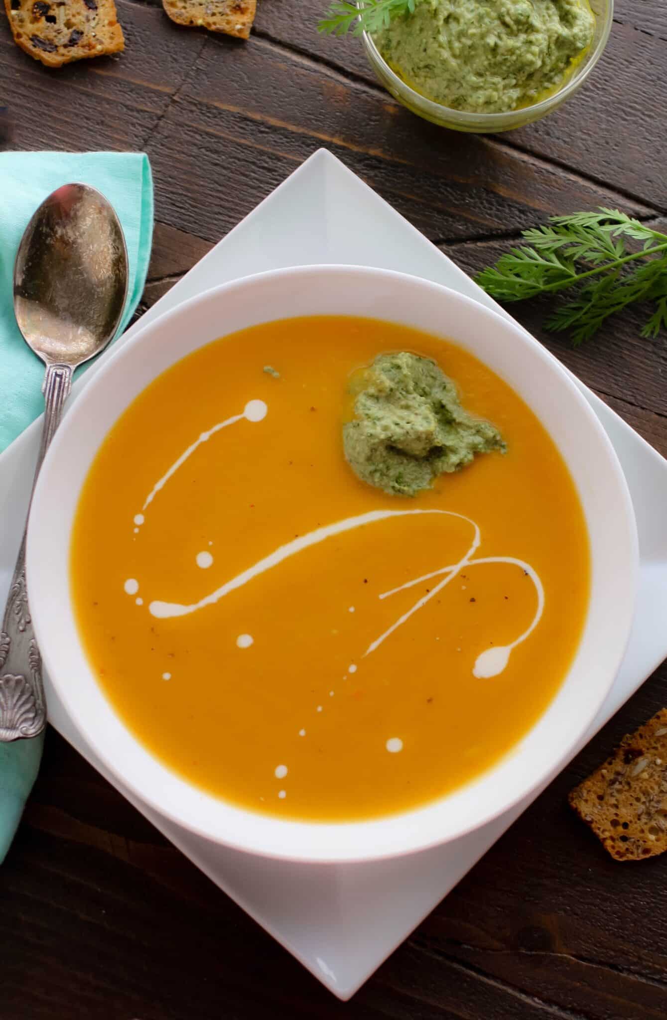 Rychlý recept na mrkvovou krémovou polévku