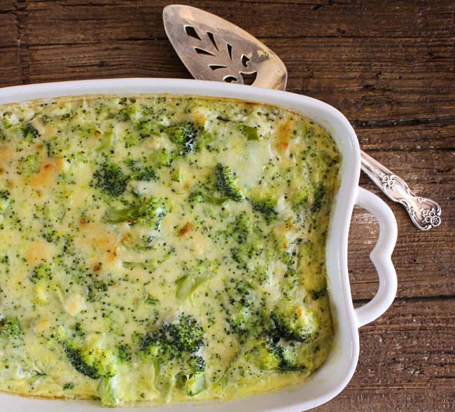 Recept na zapečenu brokolici se sýrem