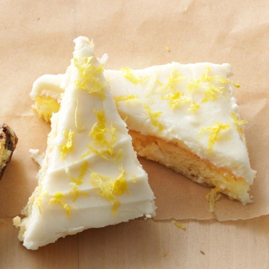 Recipe for sweet Easter coconut slices