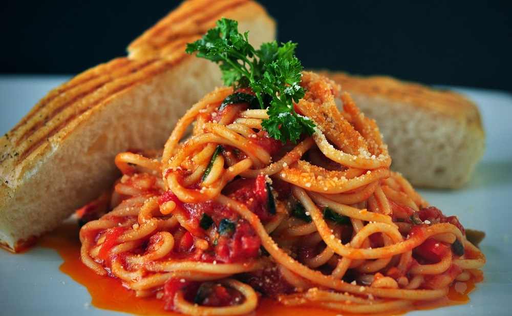 Luxusní špagety se směsí z mletého masa