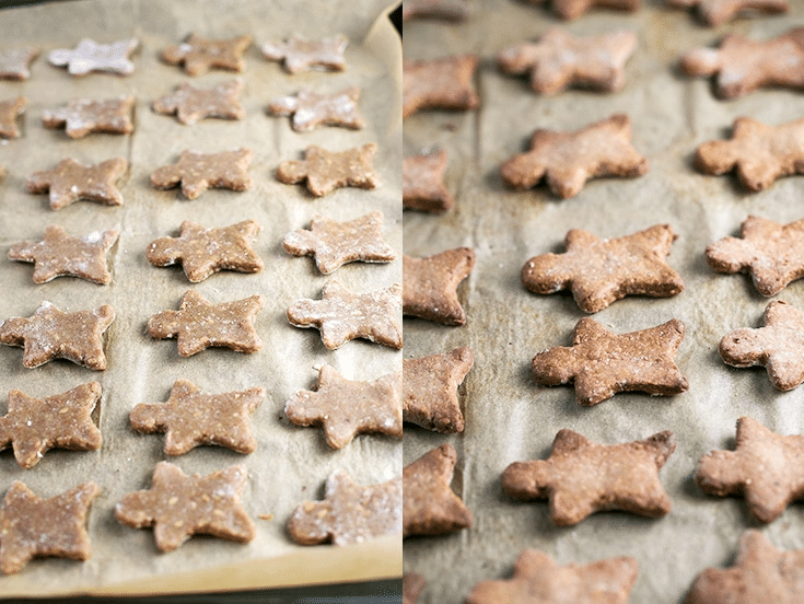 Christmas gluten-free gingerbread cookies