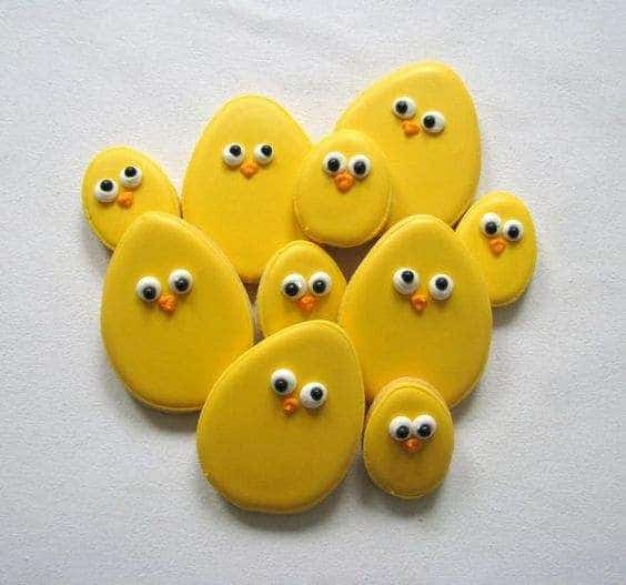 Inspiration for decorating Easter cookies from Linz.