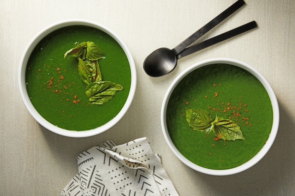 frozen spinach soup