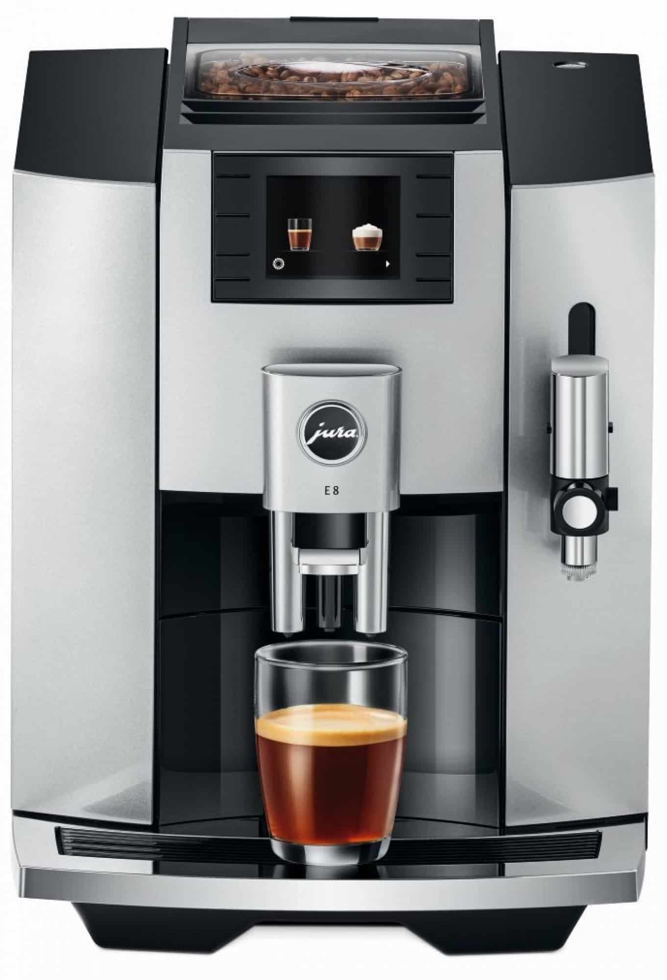 Plně automatický kávovar značky Jura.