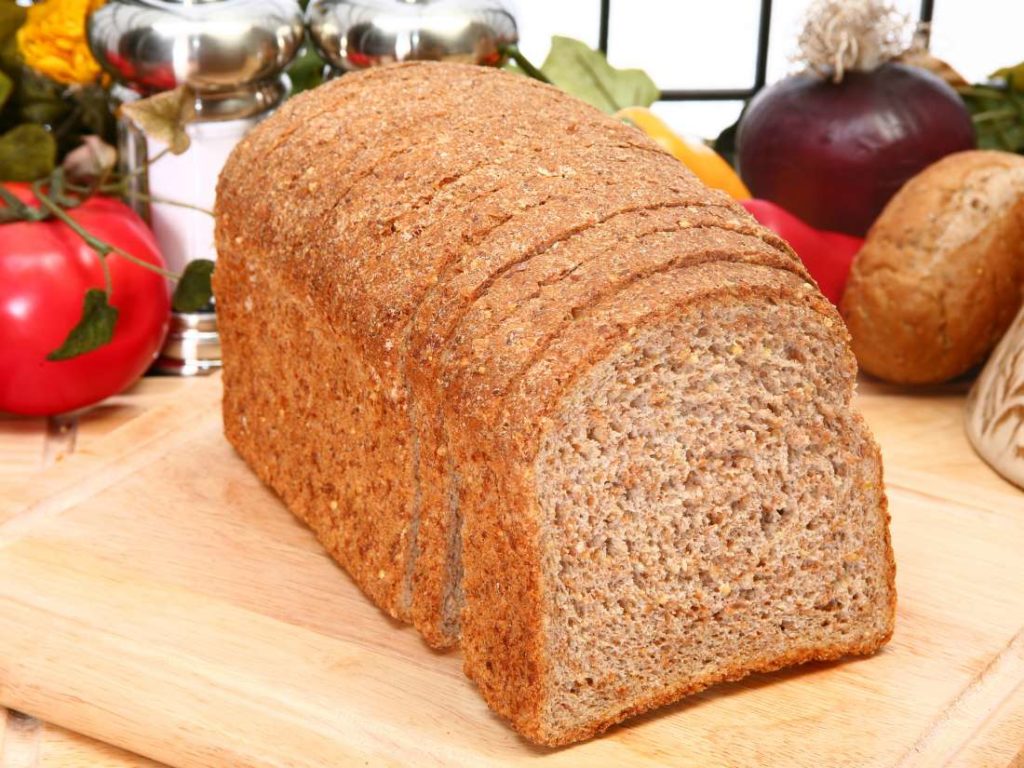 Low-carb gluten-free bread.