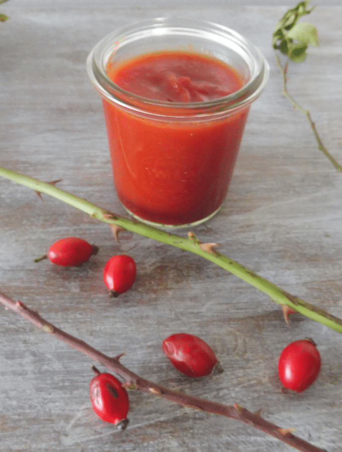 Šípkovou marmeládu můžete použít nejen do omáček.