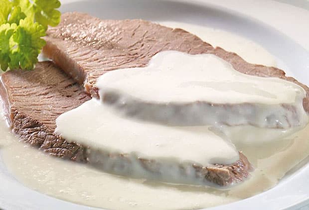 Diet-style horseradish sauce without cream.