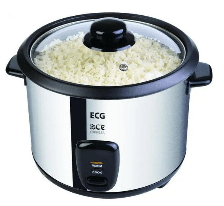 Rýžovar ECG, vhodný pro přípravu všech druhů rýže.