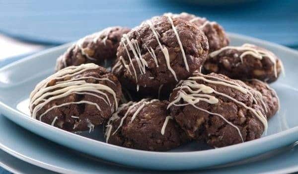 Chocolate-lard balls.
