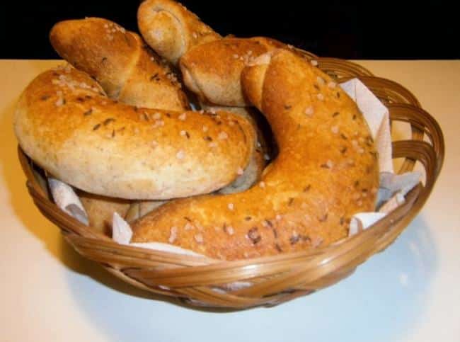 Ošatka with pastries made from beer