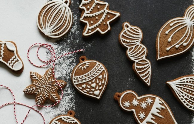 Fragrant gingerbread with a mixture of various spices.