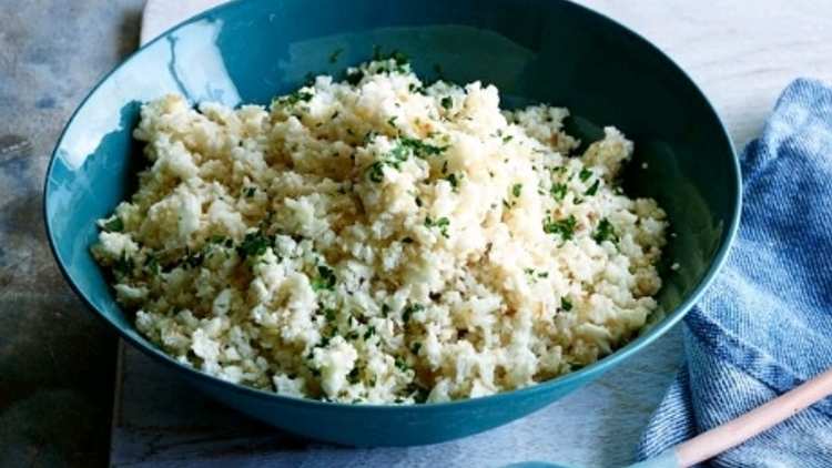 Excellent rice made from cauliflower.