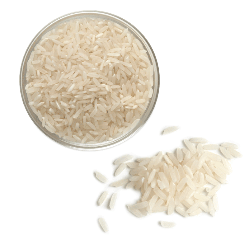 Rýže bílá dlouhozrnná v misce