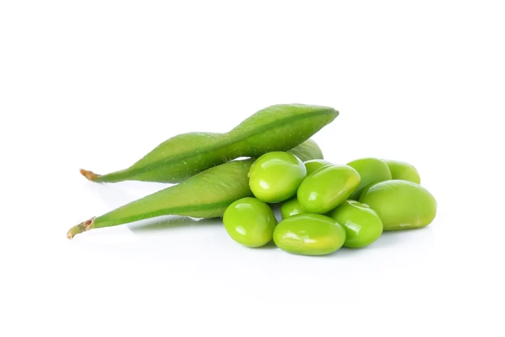 Edamame green soybeans