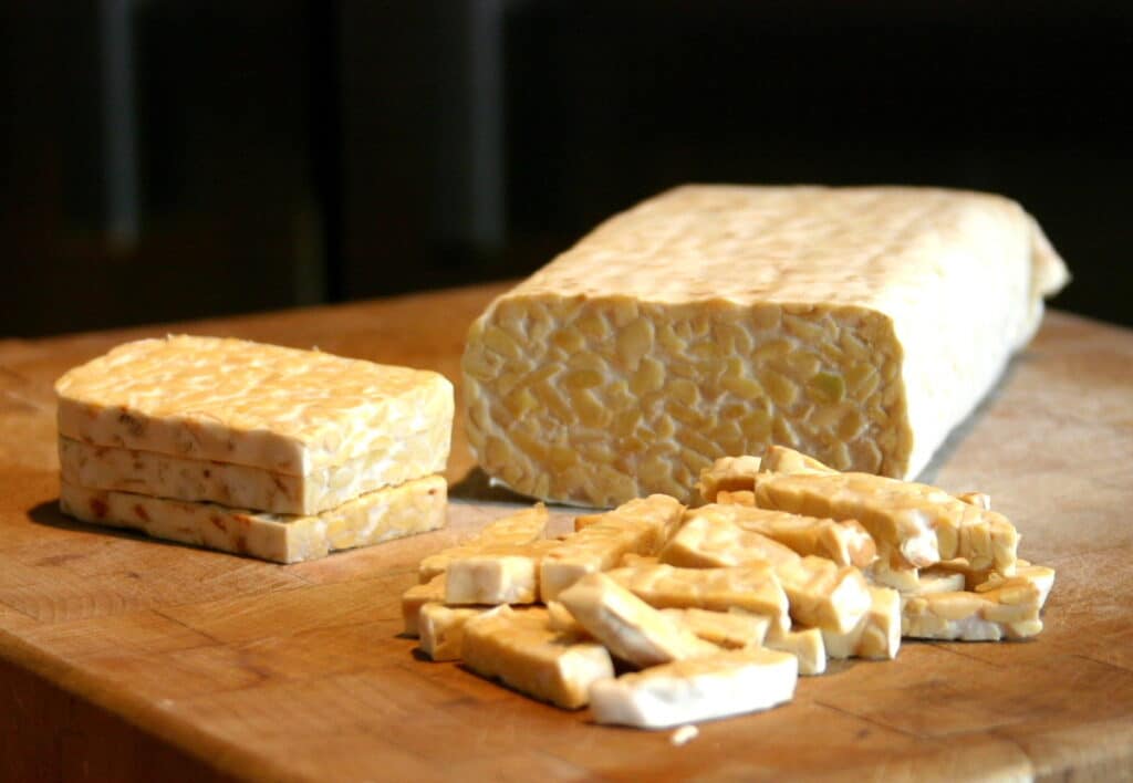 Tempeh soy meat