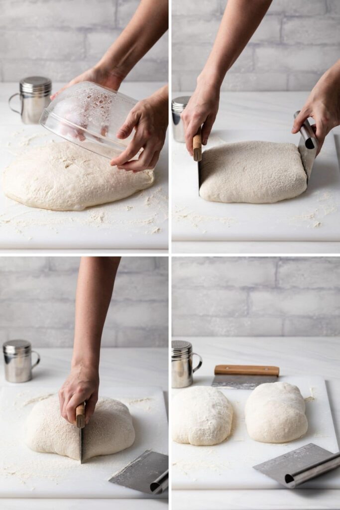 Recept a postup jak si doma upéct italský chléb.