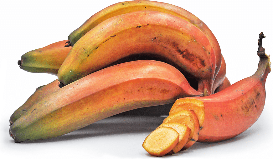 Červené banány ovocné