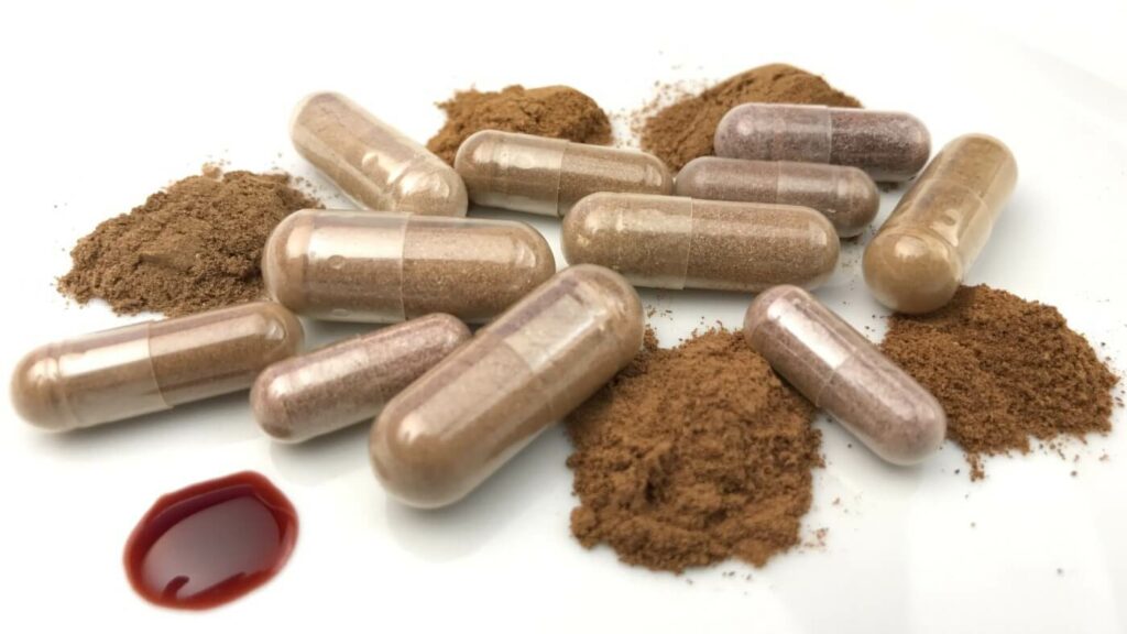 Food supplement that contains cinnamon.