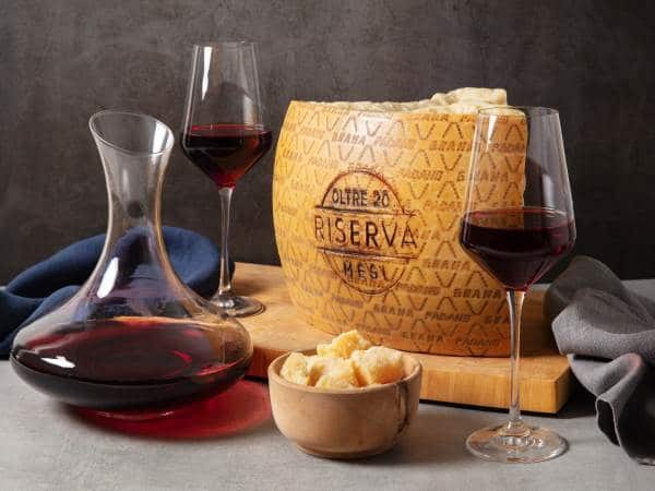 The best red wine to complement nutty cheese.