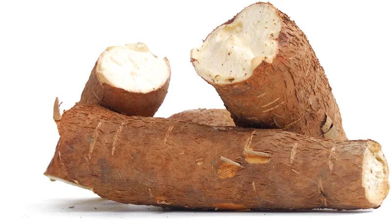 Cassava Wurzel.
