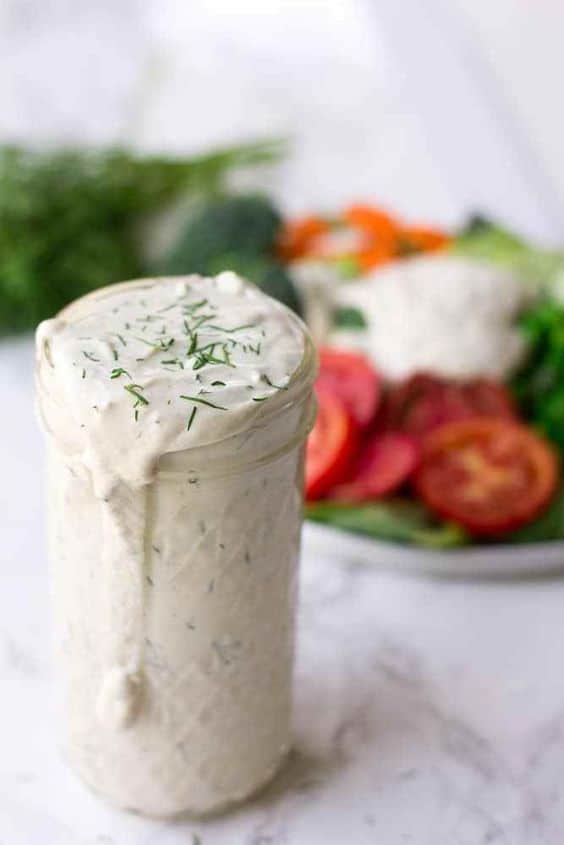 American style ranch dressing.