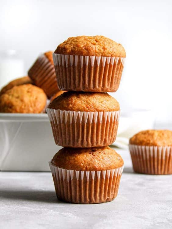 Carrot Muffin Tower.